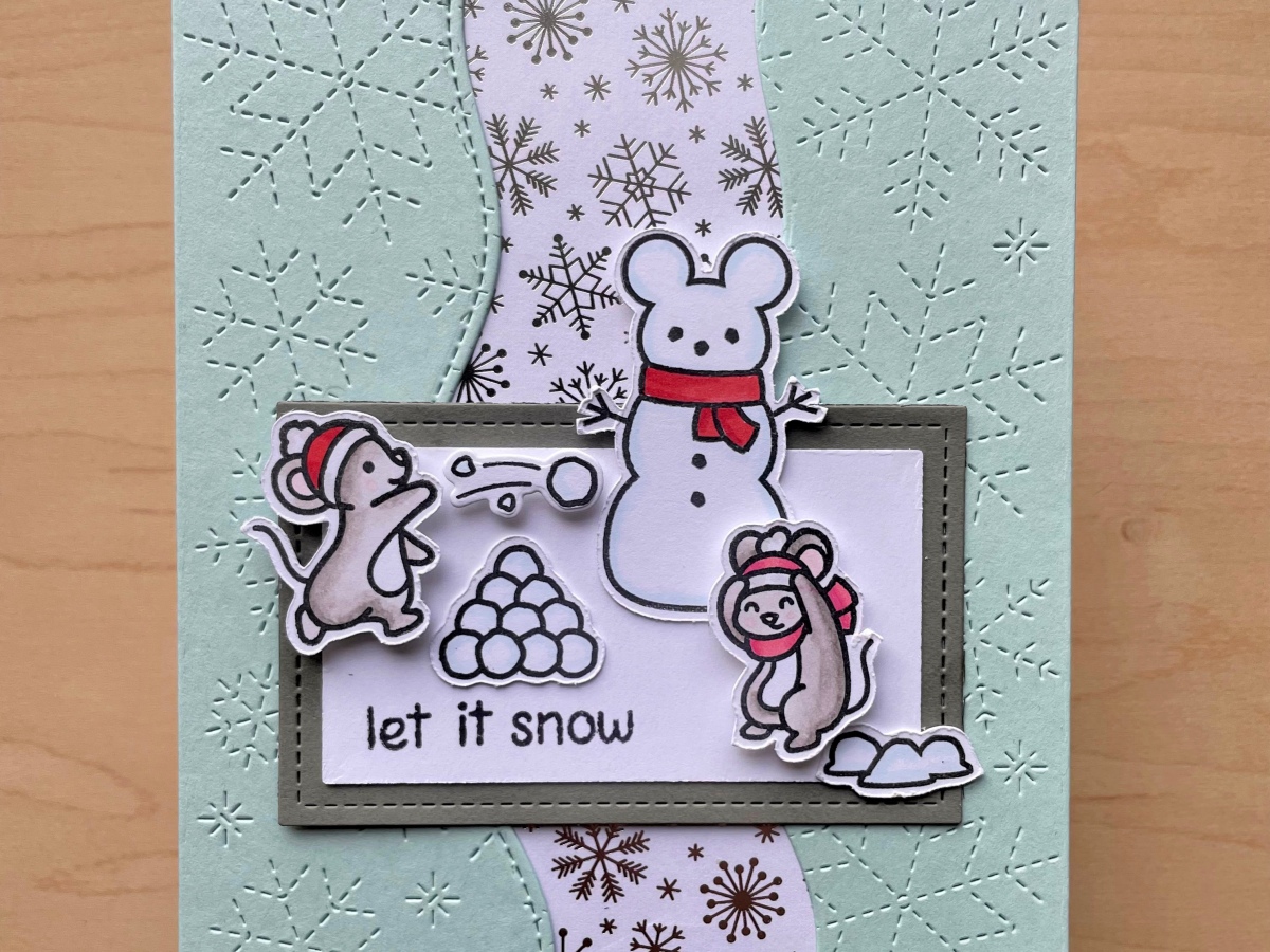 Card Challenges: Let It Snow